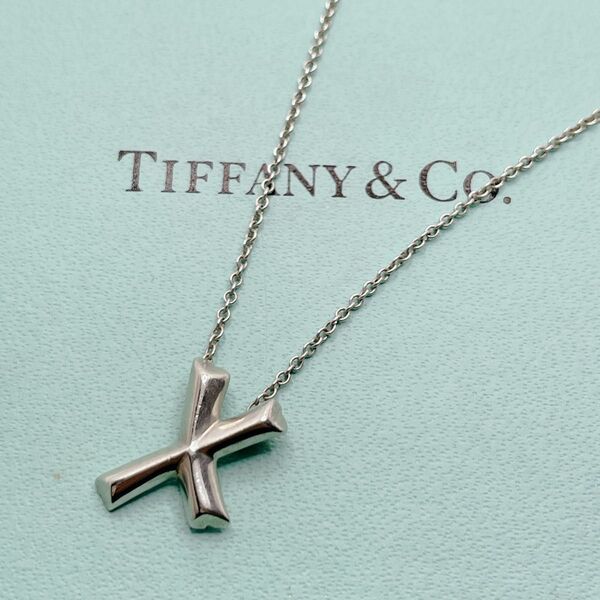 Tiffany&Co. ティファニー パロマピカソ キス ネックレス TIFFANY シルバー