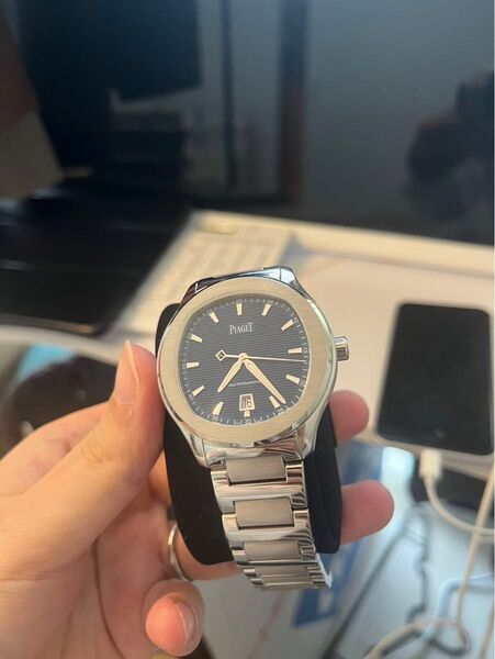 Piaget polo 自動巻き腕時計 /ブルー文字版