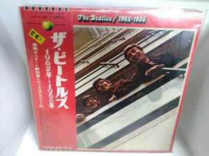 レア！THE BEATLES1962-1966！2LP/帯付！ザ・ビートルズ！コレクション！雑貨