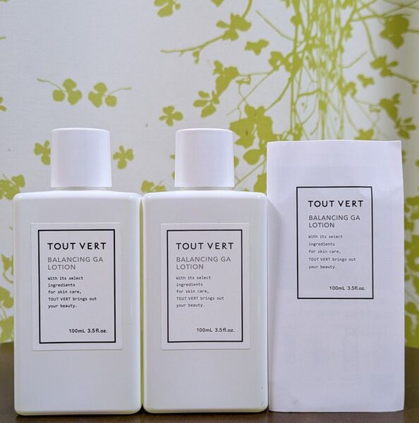 TOUT VERT トゥヴェール バランシングGAローション 化粧水 100mL 2本