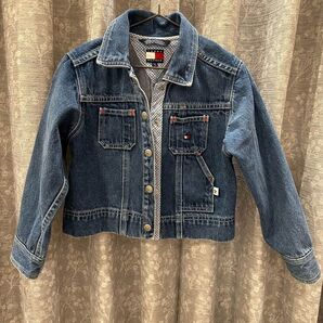 【美品】トミーヒルフィガー キッズ デニムジャケット 5~6T 110〜116