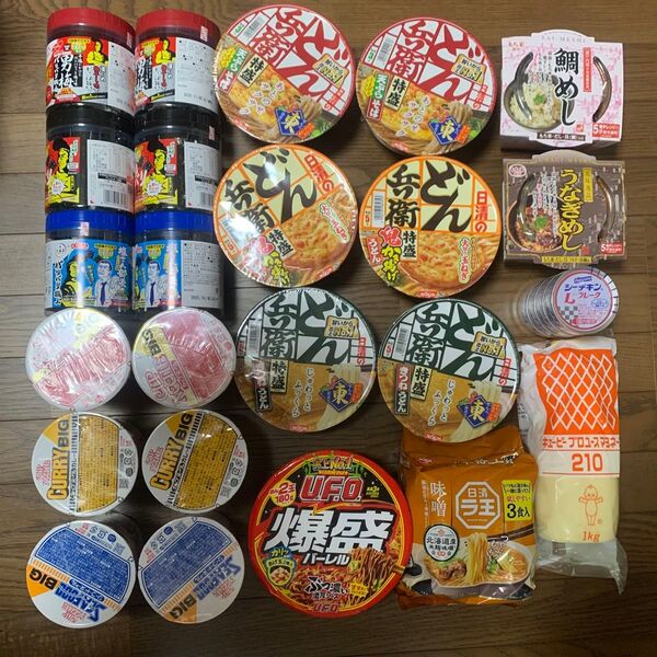 食品詰め合わせ カップ麺