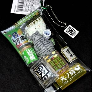 グレネコ番長『漢は背中で語るニャ』ガチャ詰めポーチ 澤乃井 出羽鶴 男前豆腐店