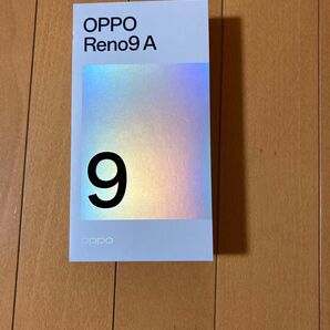 OPPO Reno9 A 新品 開封済 ナイトブラック ワイモバイル版