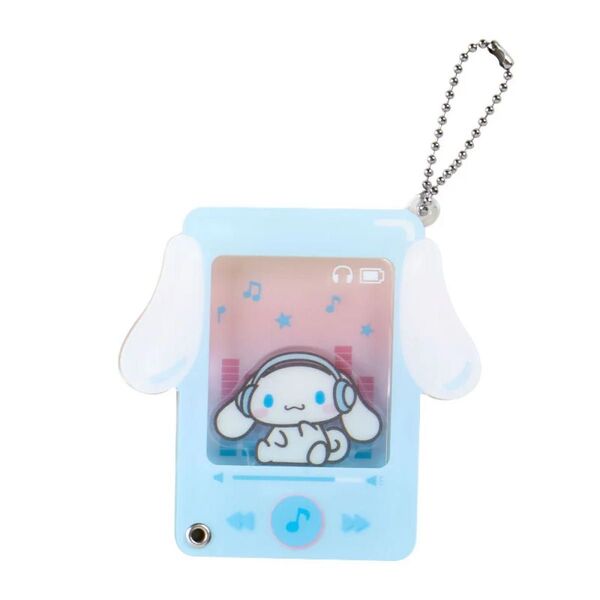 サンリオ シークレットカスタムアクリルチャーム プレイリスト風 キーホルダー シナモロール シナモン