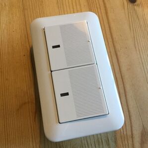 ★パナソニックワイド21照明スイッチ器具セット(片切、ダブル、ほたるランプ付)