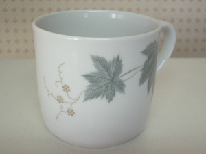 Noritake ノリタケ 1960年代 下絵技術◆Cookn' Serve クッキンサーブ Cookin Serve◆ワイルド アイビー WILD IVY 102◆和柄 マグカップ