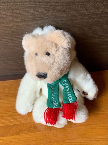 【再値下げ】レア!!4th Polar Bear 4代目ベアリスタぬいぐるみ スターバックス
