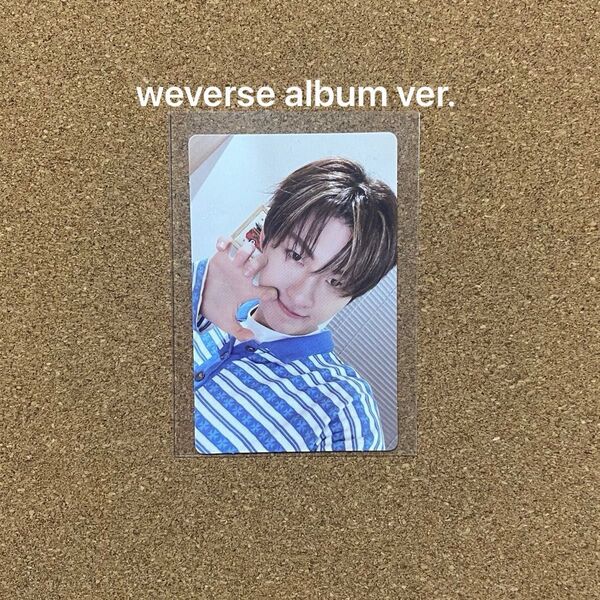 TWS ジフン トレカ weverse album ver.
