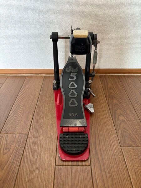 dw 5000 ドラムペダル レッド