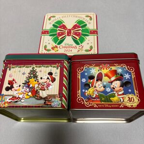 東京ディズニーリゾート 2023年 2024年 クリスマス 空缶 3点