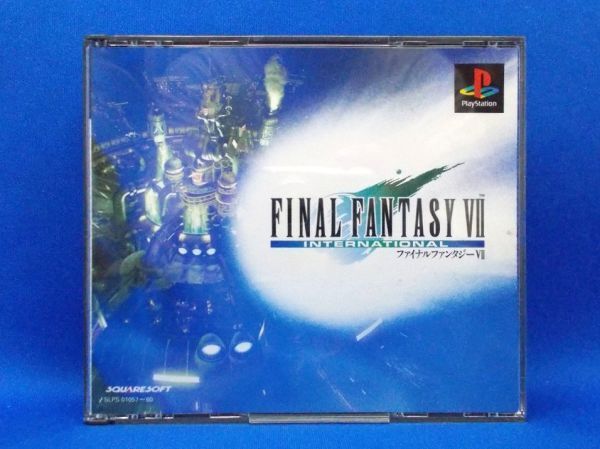 PS ファイナルファンタジーVII インターナショナル スクウェア 1997年 FF7 レトロゲーム 当時物 現状品 FINAL FANTASY VII INTERNATIONAL