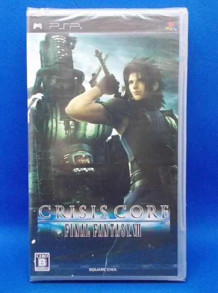 未開封 PSP クライシス コア ファイナルファンタジーVII スクエアエニックス 2007年 レトロゲーム FF7 CRISIS CORE -FINAL FANTASY VII-