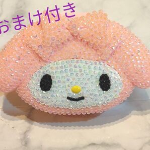 マイメロ デコケース ハンドメイド おまけ付き(じゅるる2個)