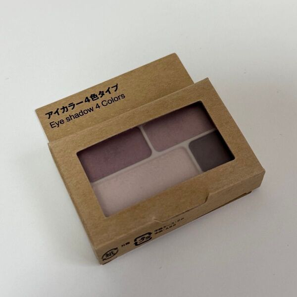 無印良品 MUJI アイシャドウ アイカラー4色タイプ ラベンダー