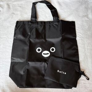 Suica スイカ コンパクトバッグ ブラック