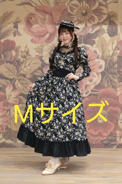 新品 しまむら クラロリくる実 ワンピース ブラック Mサイズ