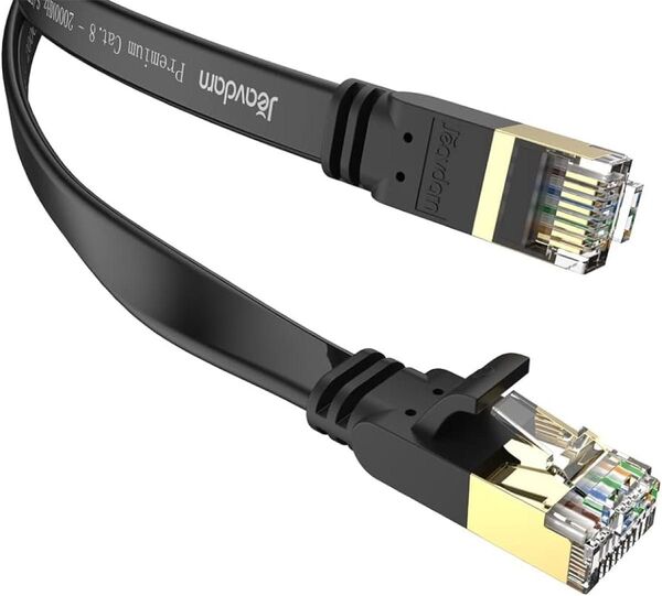 LANケーブル 1m CAT8 カテゴリー8 40Gbps 2000MHz