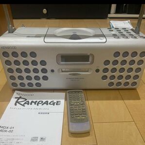 KENWOOD MDX-01 ミニディスク パーソナルステレオシステム