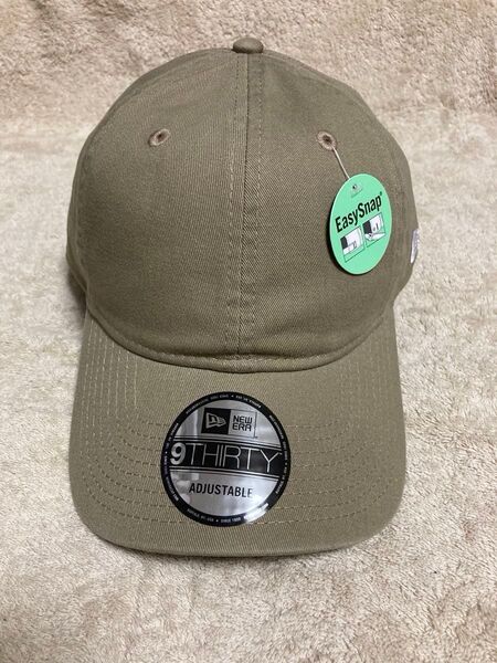 新品、未使用!NEW ERA 9THIRTY キャップ ベージュ