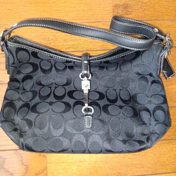 COACH コーチ ショルダーバッグ ハンドバッグ 黒