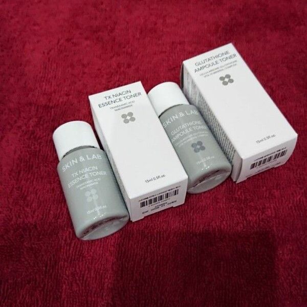 スキン&ラブ【新品未開封】グルタチオントナー 15mlTXナイアシンエッセンストナー 15ml
