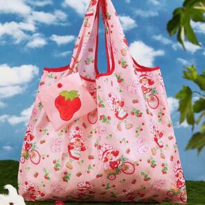 606【新品未開封】 Strawberry Shortcake エコバ 総柄
