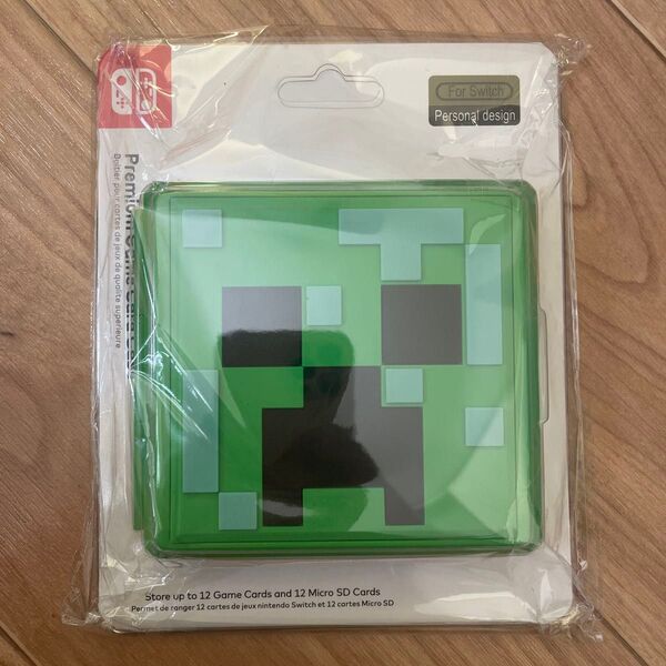新品未使用品 Switchカセットケース 任天堂 マイクラ カセット収納