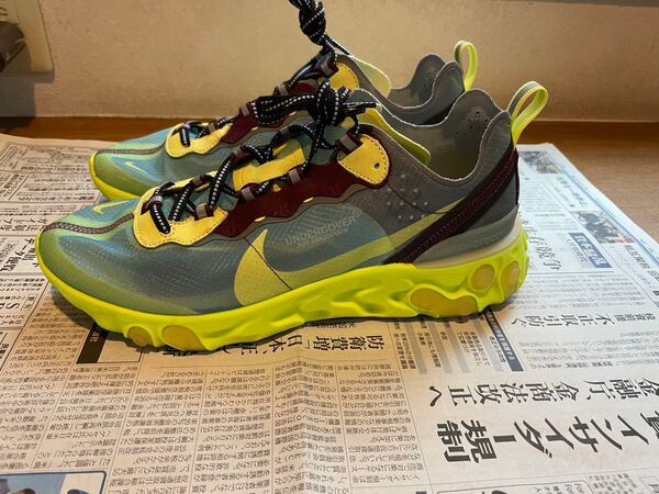 ナイキ リアクトエレメント87 undercover コラボ ※まとめ買いで割引します NIKE REACT ELEMENT87