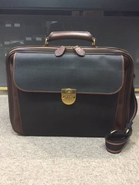  дешевый! Dunhill PVC кожа 2WAY портфель дипломат для документов портфель 