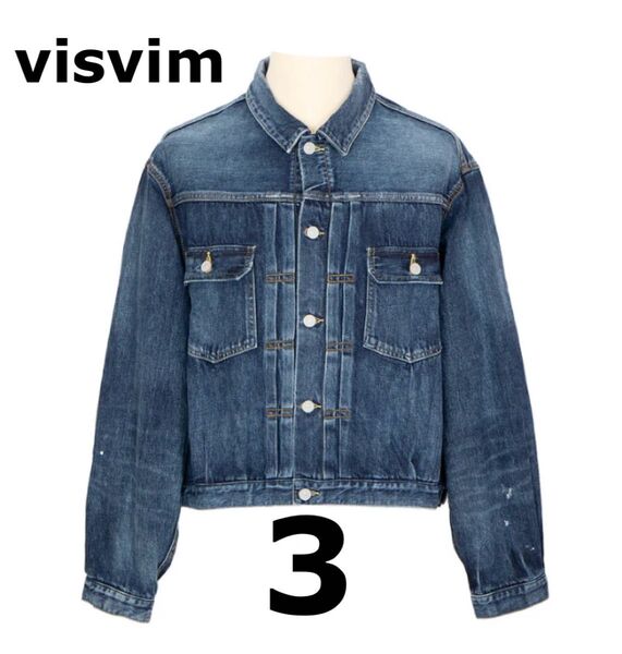 2025SS最新Visvim Social Sculpture 101X Jacket DMGD 1010サイズ3中村ヒロキ未使用