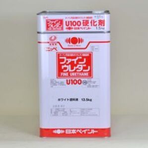 ファインウレタン2液 255 3分艶 硬化剤セット 日本ペイント 未開封 油性塗料