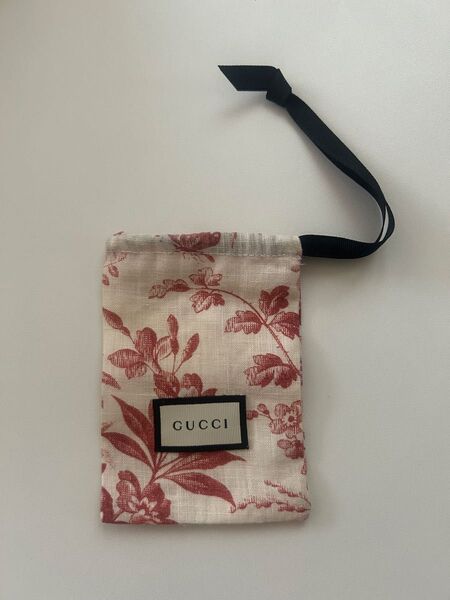 【非売品】GUCCI グッチ 巾着 巾着袋 布袋 巾着ポーチ ノベルティ