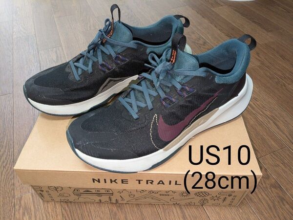 NIKE ジュニパー トレイル 2 ブラック×ディープグリン