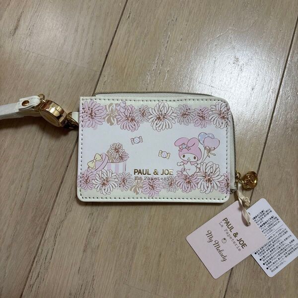 PAUL & JOE × マイメロディ コラボ コレクション パスケース 新品 キーケース 財布 カード 定期入れ