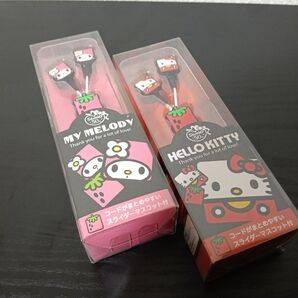 ハローキティ マイメロディ 有線イヤホン サンリオ