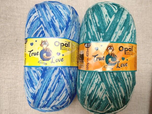 Opal オパール 毛糸 True Love 2玉 9862 9866