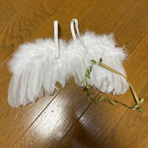 100日 ハーフバースデー フォト 写真撮影 羽 天使