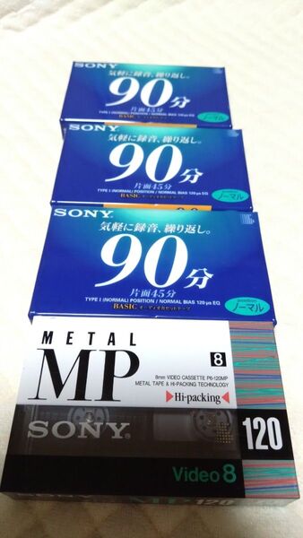 ソニー オーディオ・ビデオカセットテープ