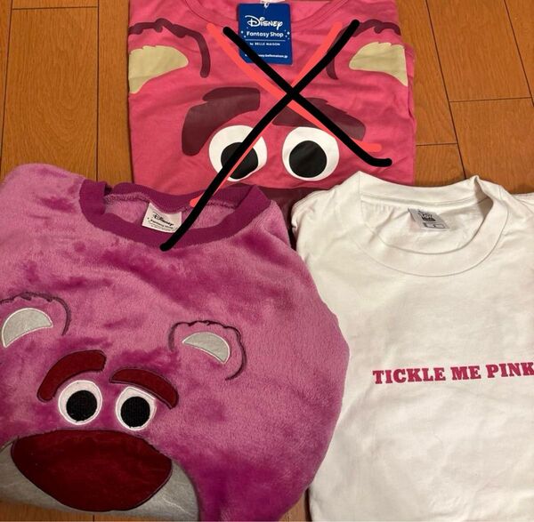 ロッツォ Tシャツ 洋服 セーター ベルメゾン GU Disney ピクサー トップス 半袖Tシャツ シャツ