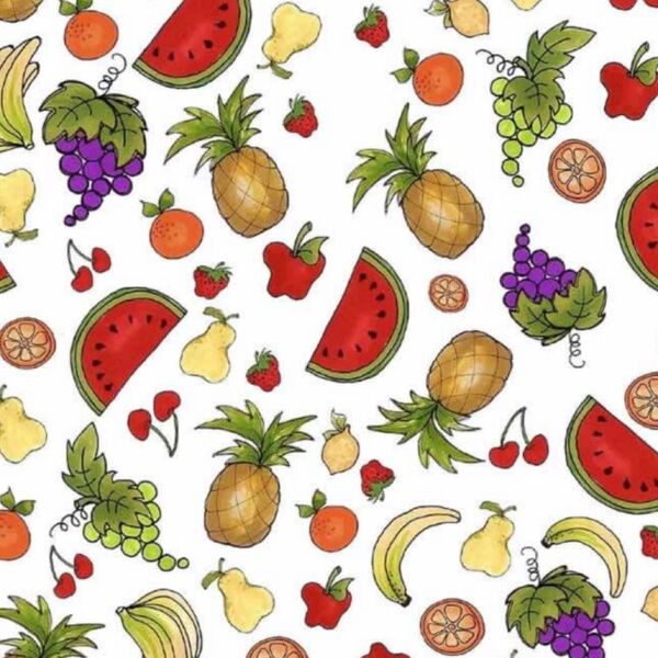 輸入生地 ロラライハリス 【Fun Fruit】110×45cm