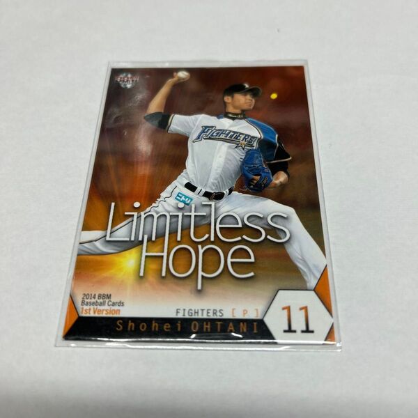 BBM 2014 1st Limitless Hope 大谷翔平