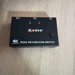 残り1点☆スイッチ 2 コンピューター 2 モニターディスプレイポーUSB KVM モニター 共有オフィス 会議 教育