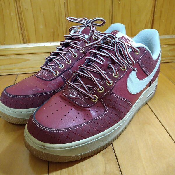 NIKE エアフォースワン 赤 27.5cm