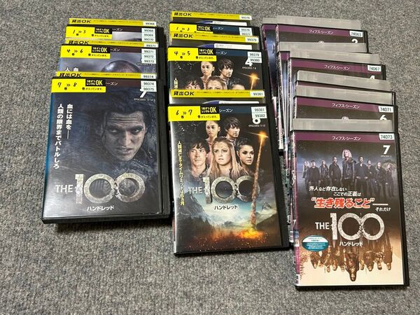 DVD☆the 100☆ハンドレッド☆シーズン3〜5
