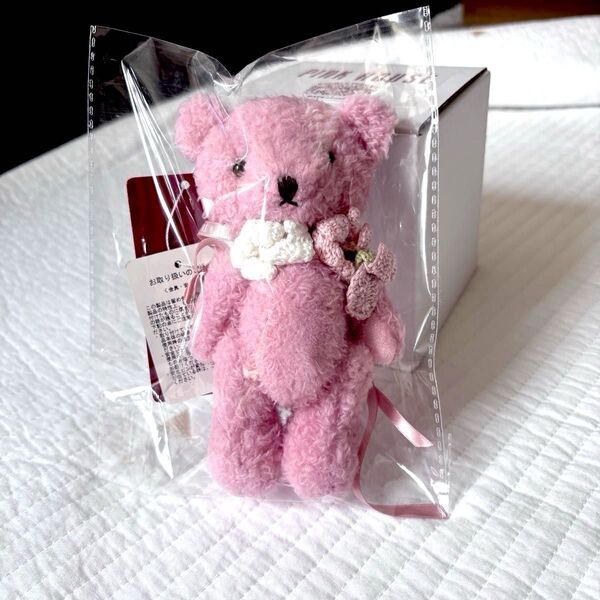 お値引きいたしました! ピンクハウス 桜Teddyぬいぐるみコサージュ ピンク