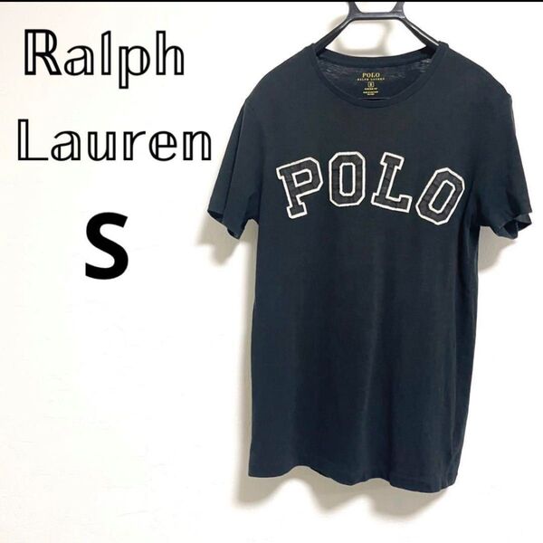 ラルフローレン Ralph Lauren ポロ 半袖 Tシャツ メンズ S 黒