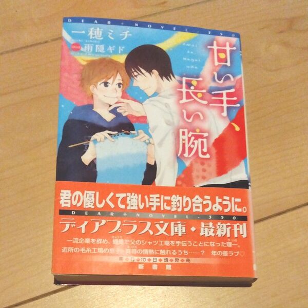 【初版】甘い手、長い腕 (新書館ディアプラス文庫 350) 一穂ミチ/著