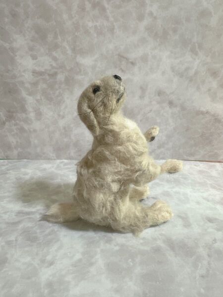 ☆遊んで!ポーズのゴールデンレトリバー☆ 羊毛フェルトぬいぐるみ 作家一点物 アートドール
