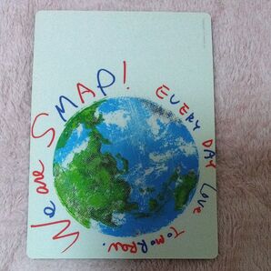 SMAP マウスパッド 非売品 We are SMAP! Every day to me for you.
